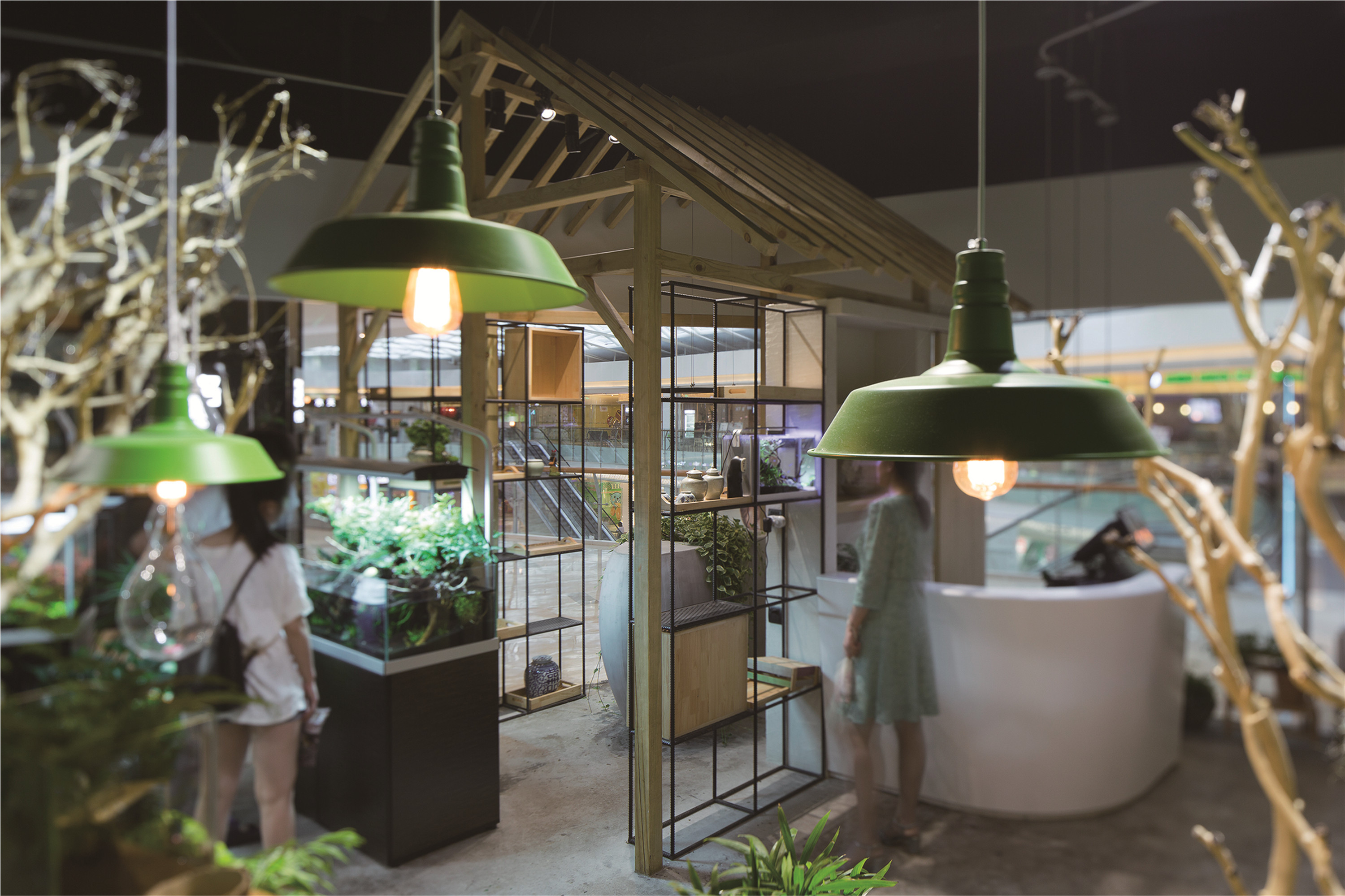 嘉定區(qū)景觀花藝店裝修設計-第1張圖片-上海古都建筑設計集團