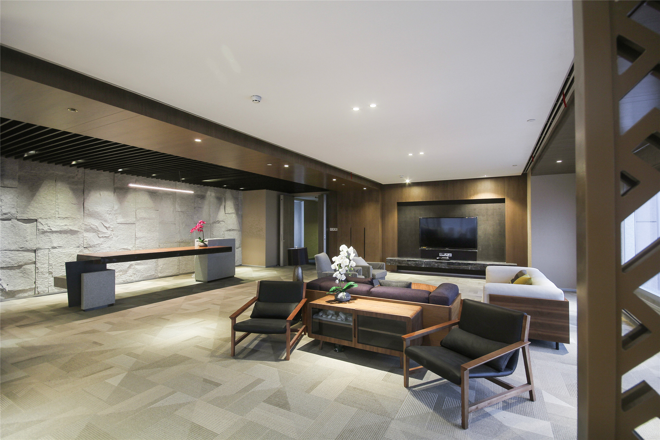 嘉定區現代簡約辦公室裝修設計-第5張圖片-上海古都建筑設計集團