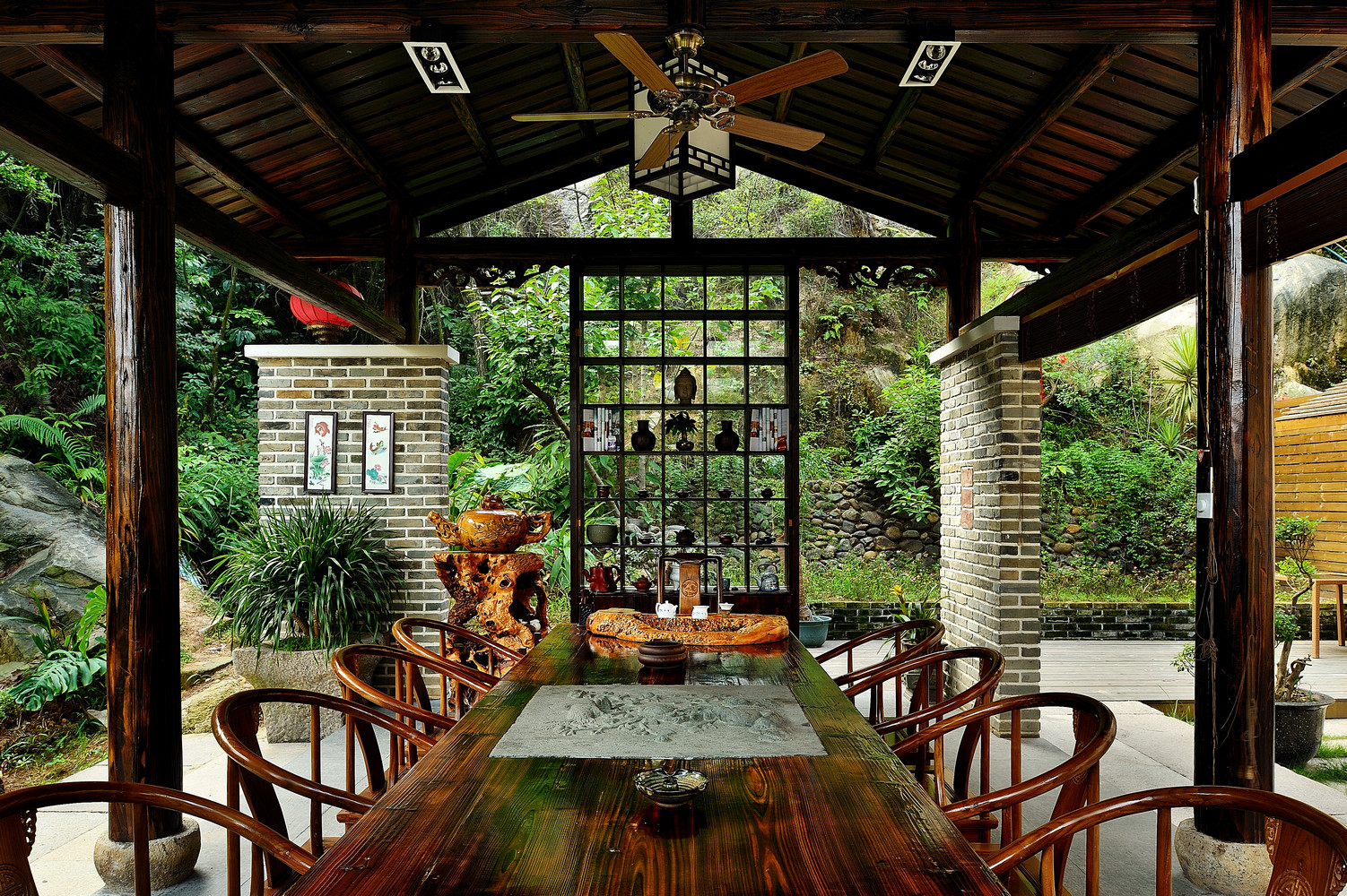 復古中式養生所裝修設計-第4張圖片-上海古都建筑設計集團