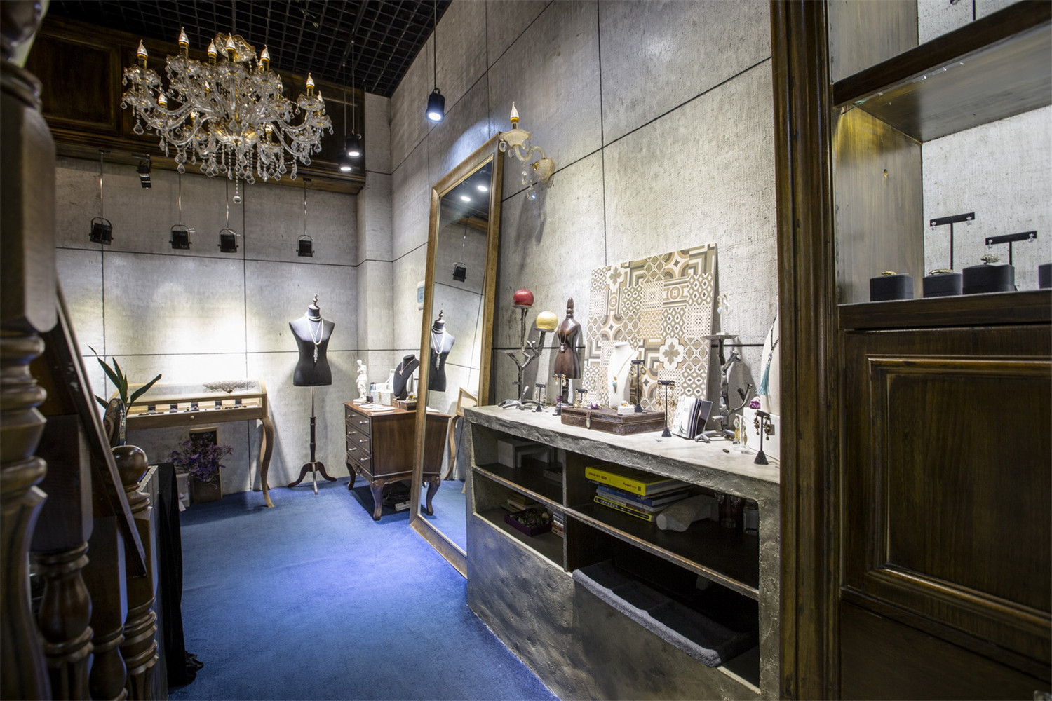 奢華珠寶店裝修設(shè)計(jì)-第4張圖片-上海古都建筑設(shè)計(jì)集團(tuán)