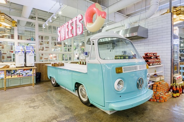 小型清新飲料店裝修設計-第5張圖片-上海古都建筑設計集團