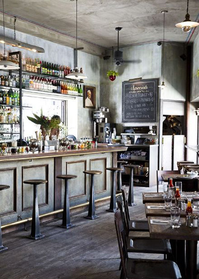 復古工業風西餐廳裝修設計-第5張圖片-上海古都建筑設計集團