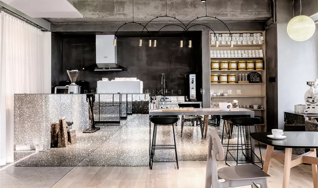 時尚工業(yè)風格咖啡廳裝修設計-第6張圖片-上海古都建筑設計集團