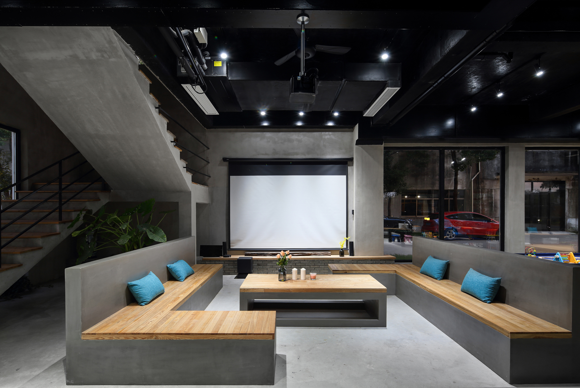 清新簡約民宿裝修設計效果圖-第1張圖片-上海古都建筑設計集團