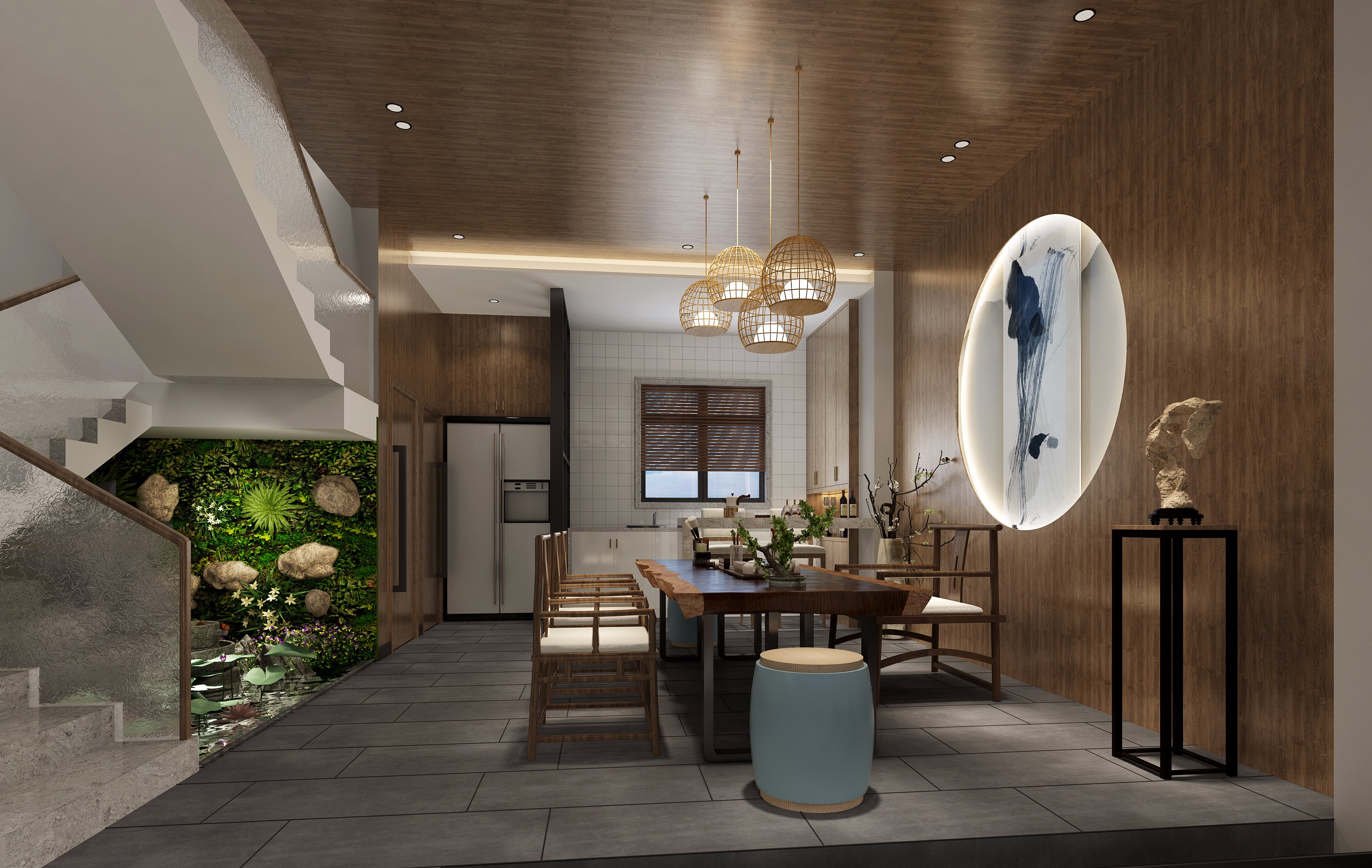 普陀區辦公室茶水間裝修設計-第2張圖片-上海古都建筑設計集團