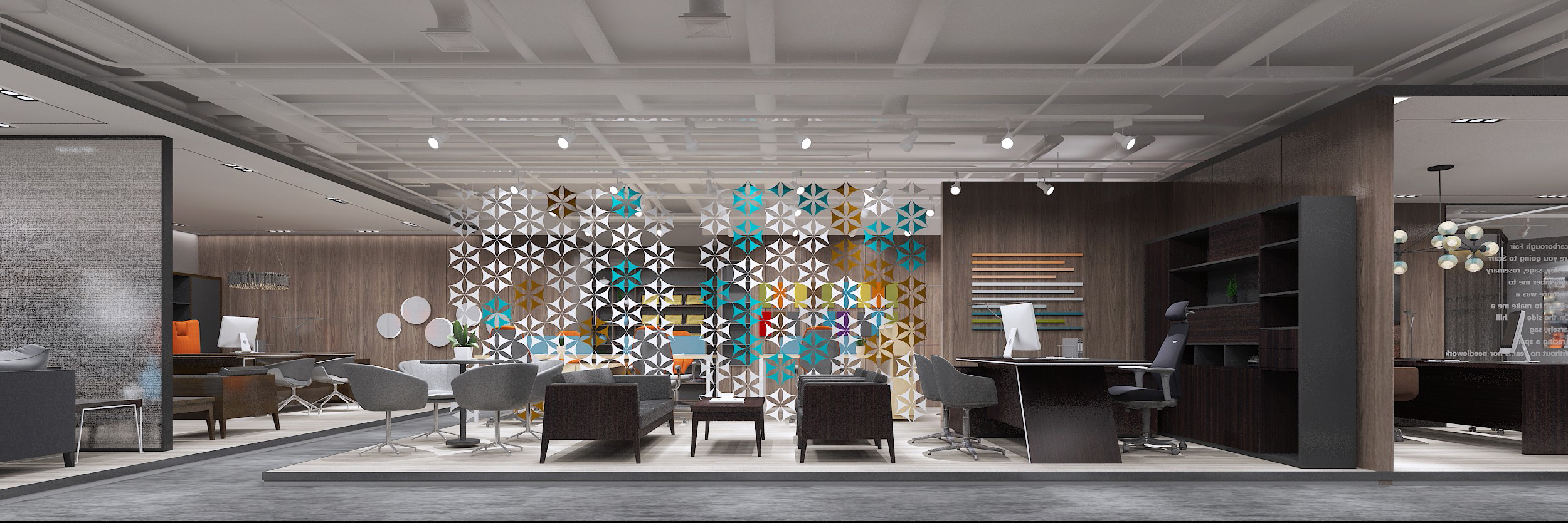 浦東新區科技智能辦公室裝修設計-第3張圖片-上海古都建筑設計集團