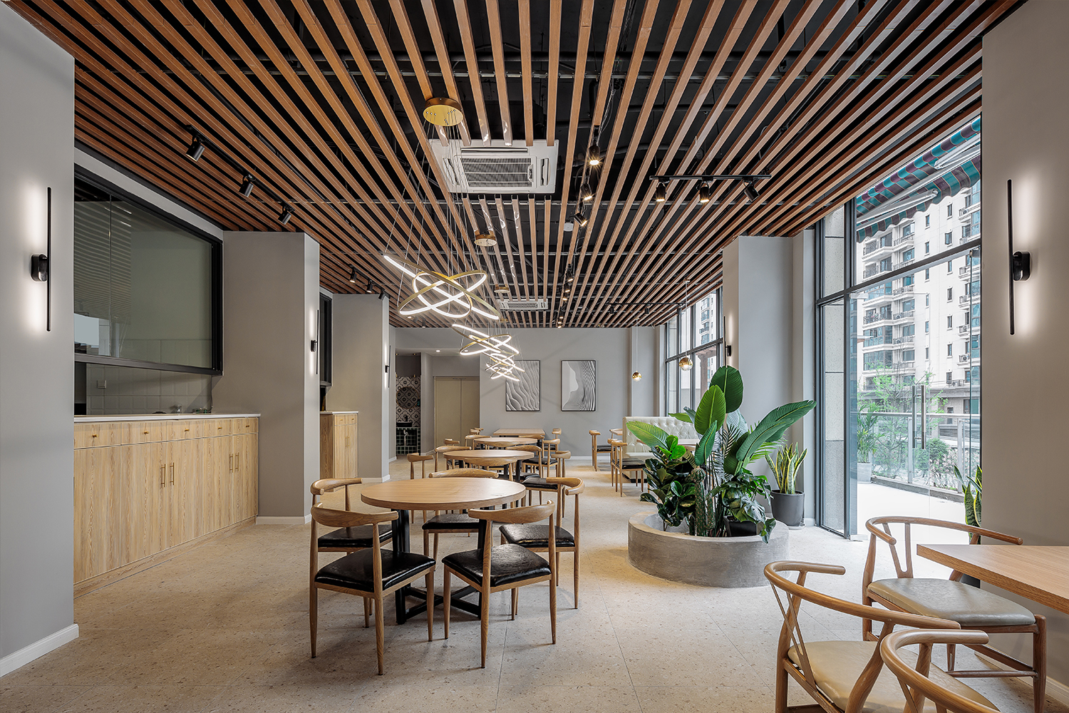 黃浦區(qū)復古中餐廳裝修設計-第5張圖片-上海古都建筑設計集團