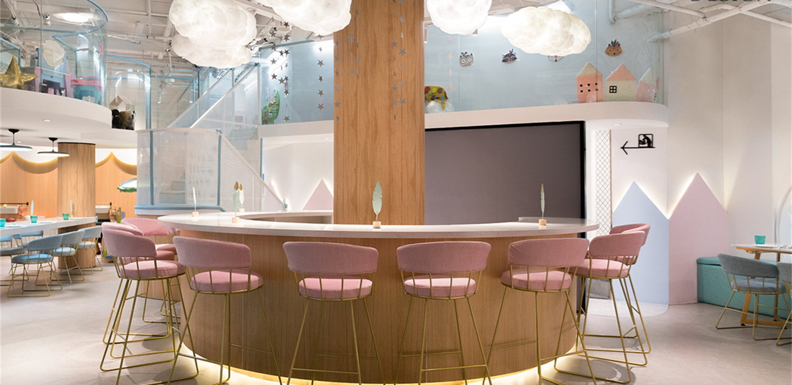 嘉定區親子主題餐廳裝修設計-第6張圖片-上海古都建筑設計集團