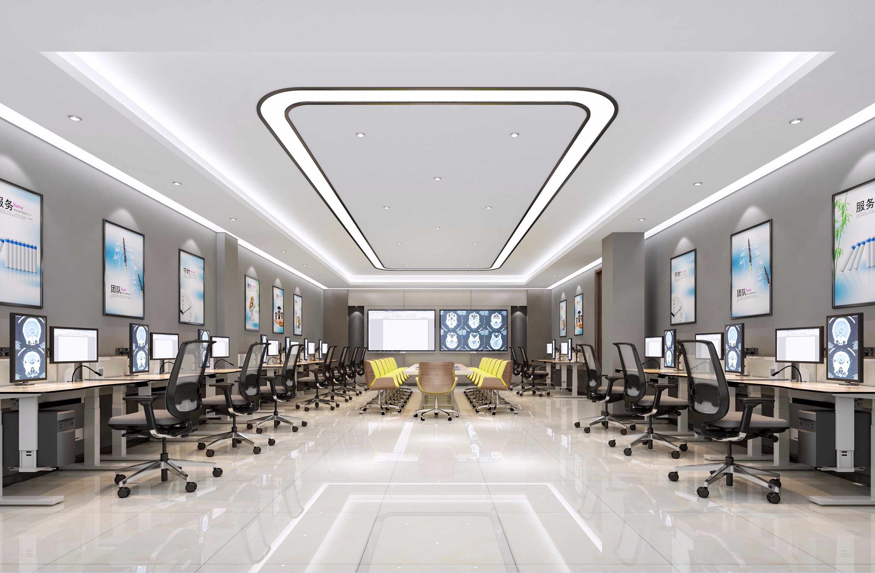 中式休閑辦公室休息區裝修設計-第4張圖片-上海古都建筑設計集團