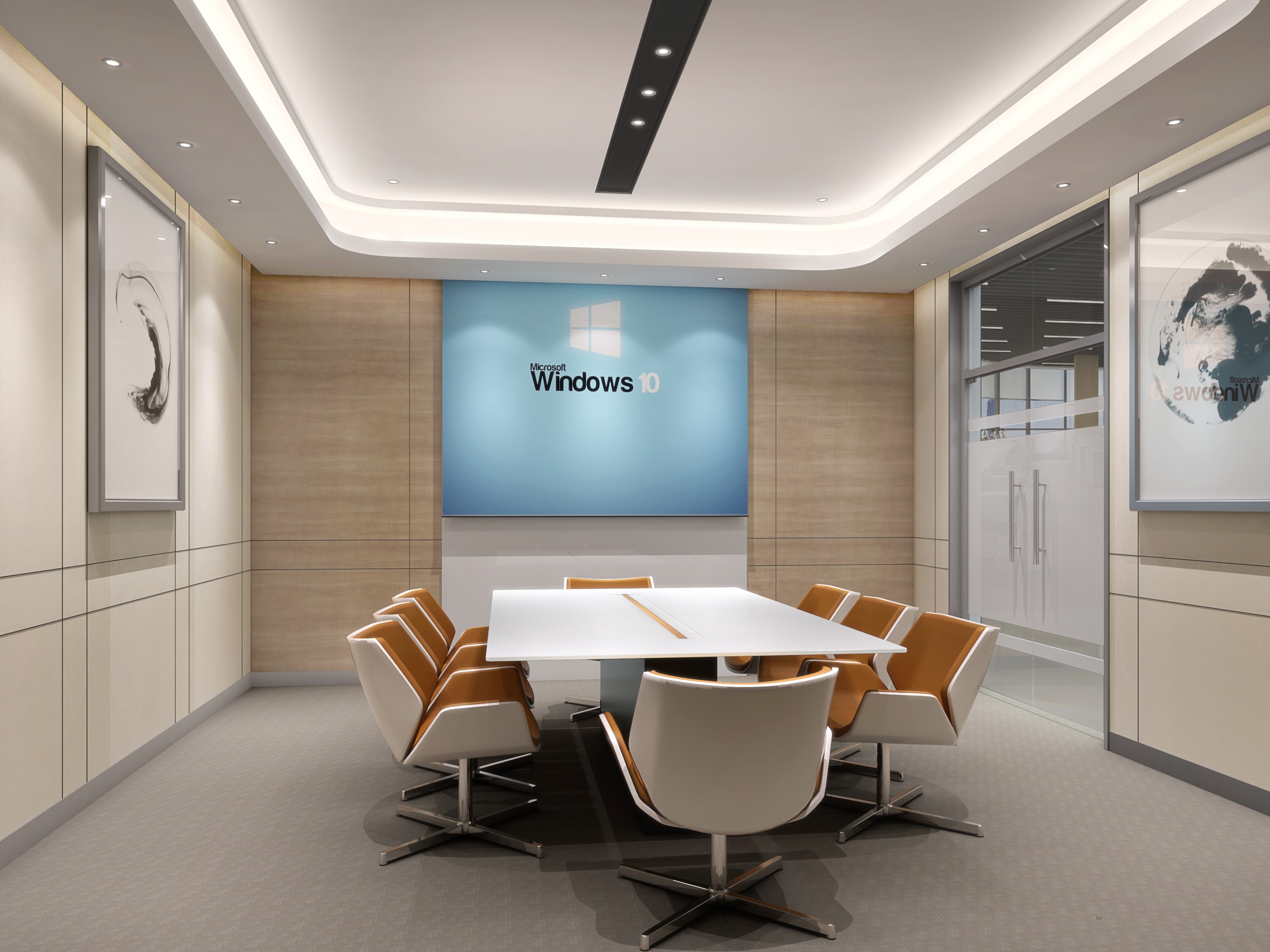 簡約明了辦公室裝修設計-第7張圖片-上海古都建筑設計集團