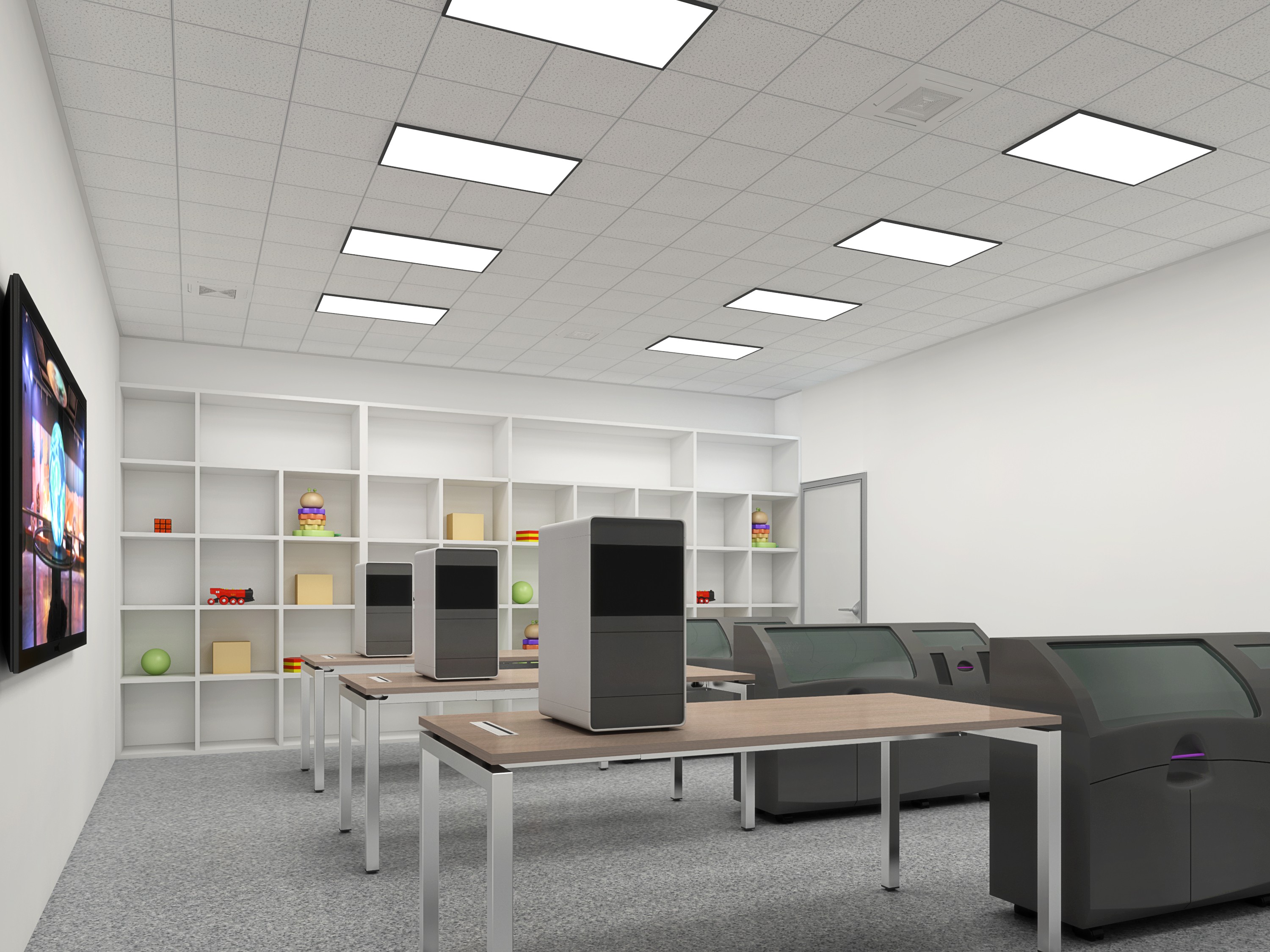 簡約明了辦公室裝修設計-第9張圖片-上海古都建筑設計集團