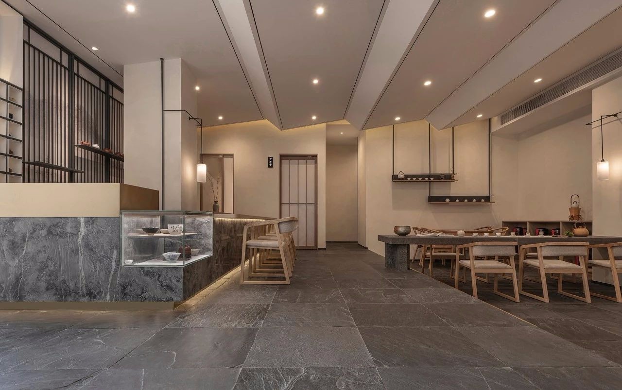 淡雅文藝茶莊裝修設計-第1張圖片-上海古都建筑設計集團