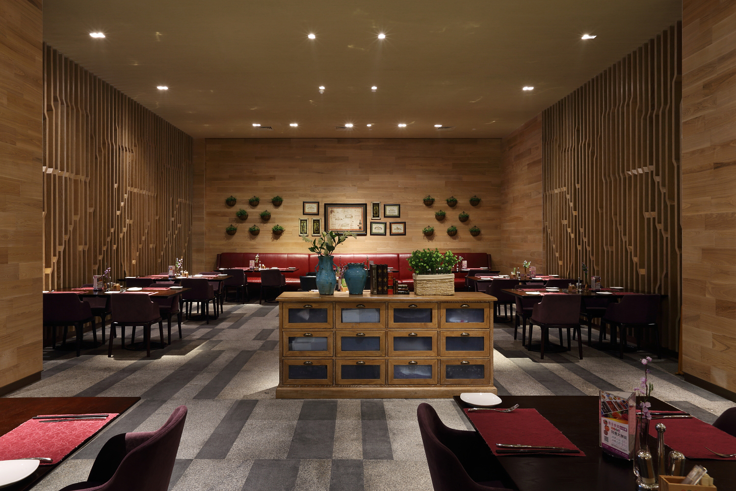 高檔自助餐廳裝修設計-第4張圖片-上海古都建筑設計集團