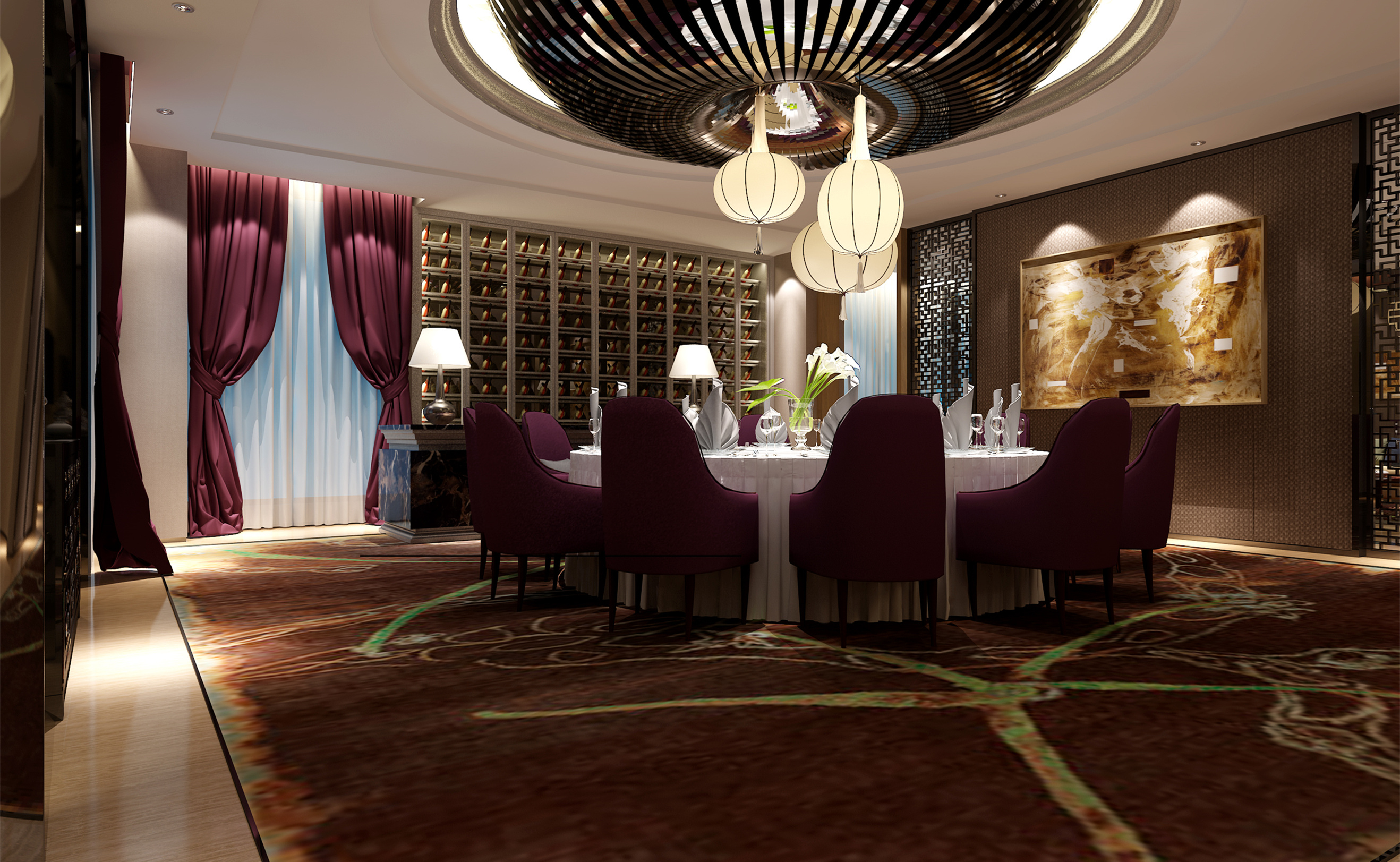 古典風格辦公室裝修設計-第8張圖片-上海古都建筑設計集團