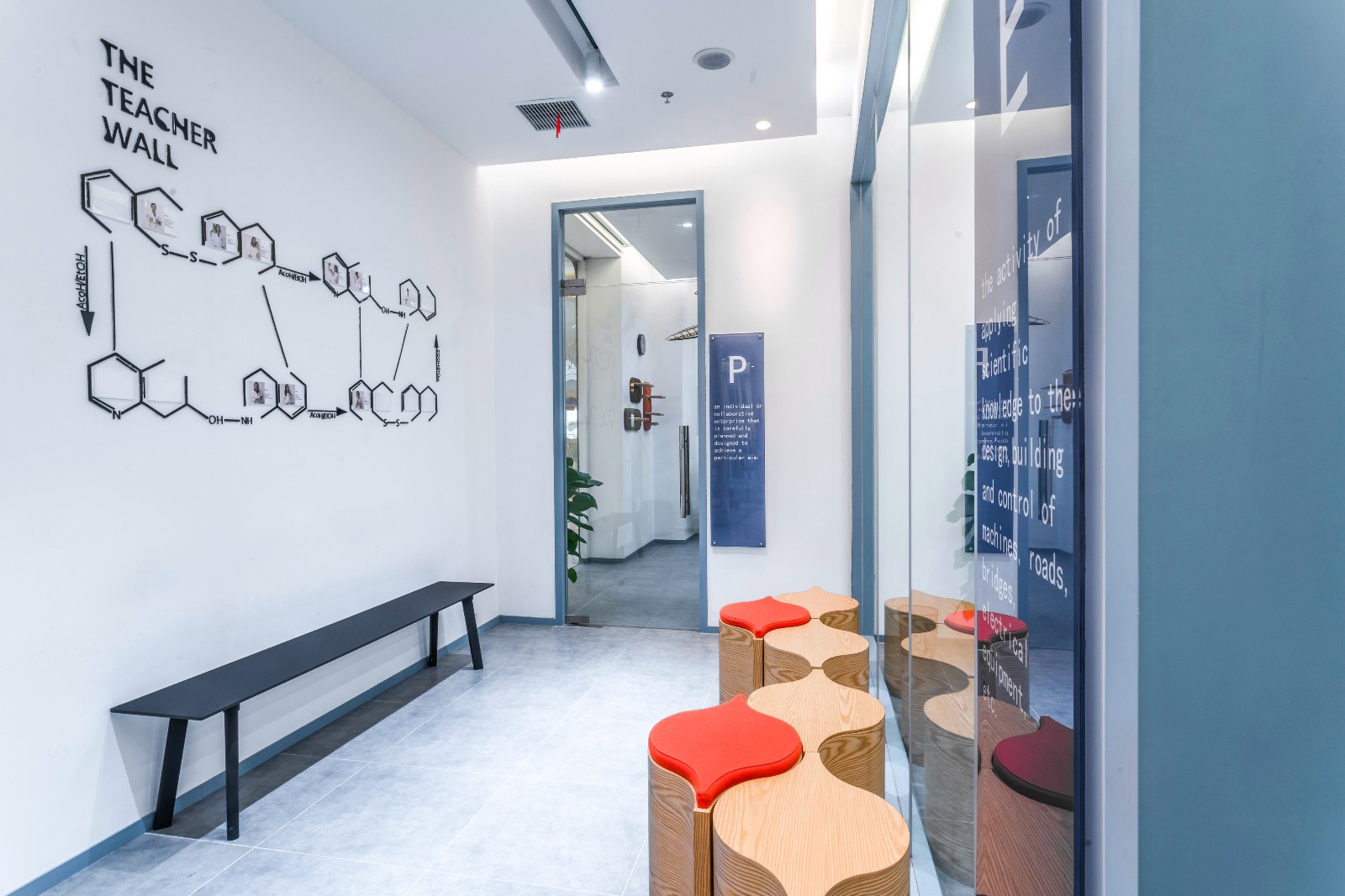 簡約英語教育機構(gòu)裝修設(shè)計-第2張圖片-上海古都建筑設(shè)計集團