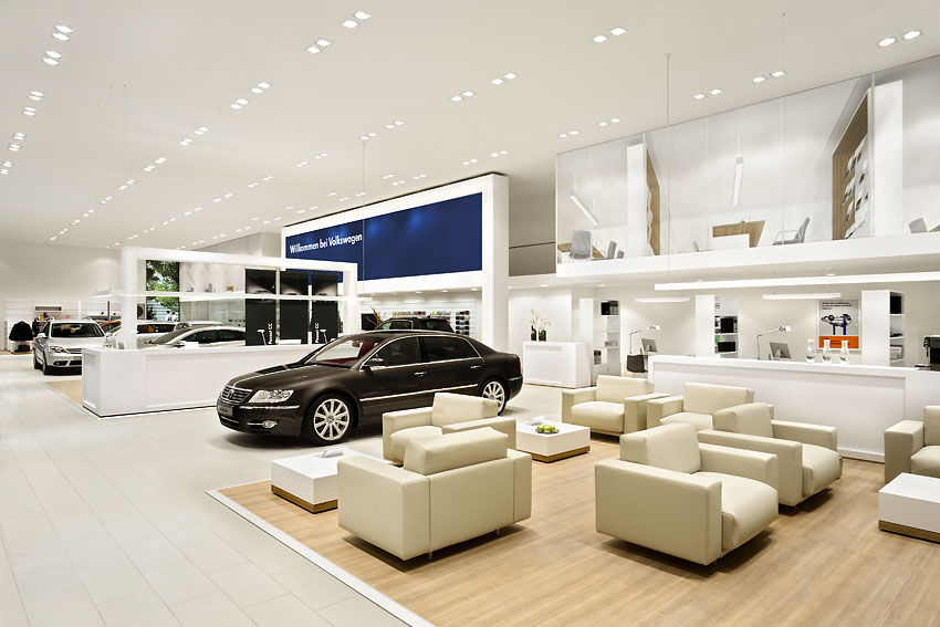 現代時尚風格4S店裝修設計-第4張圖片-上海古都建筑設計集團