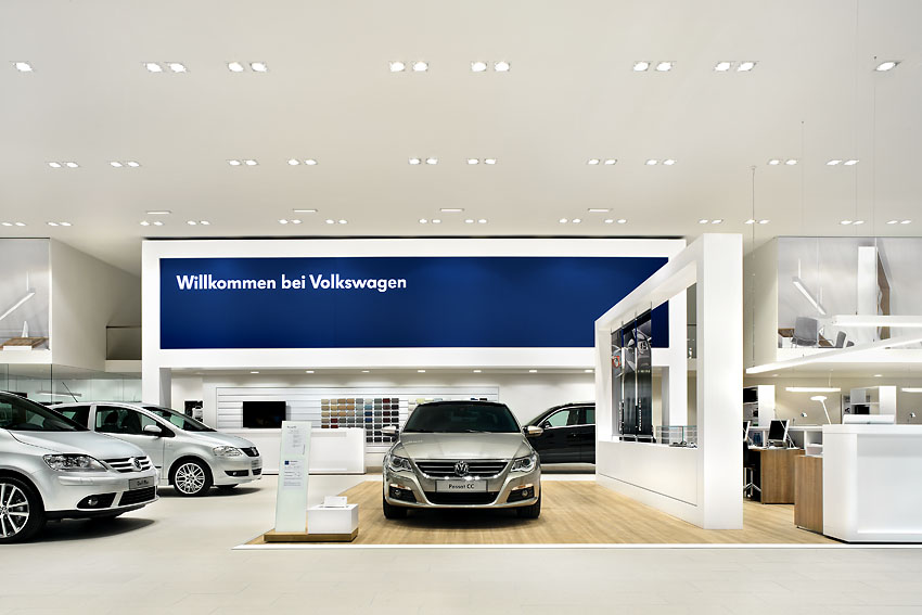 現代時尚風格4S店裝修設計-第3張圖片-上海古都建筑設計集團