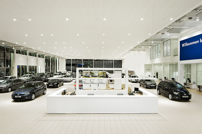 現代時尚風格4S店裝修設計-第1張圖片-上海古都建筑設計集團