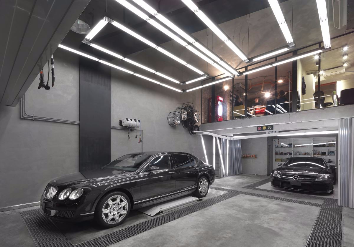 工業風混搭風4S店裝修設計-第3張圖片-上海古都建筑設計集團