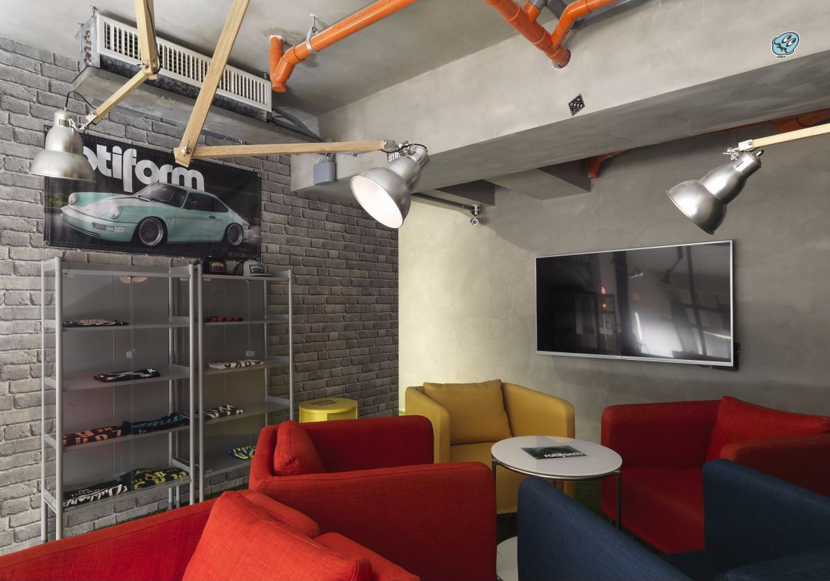 工業風混搭風4S店裝修設計-第5張圖片-上海古都建筑設計集團