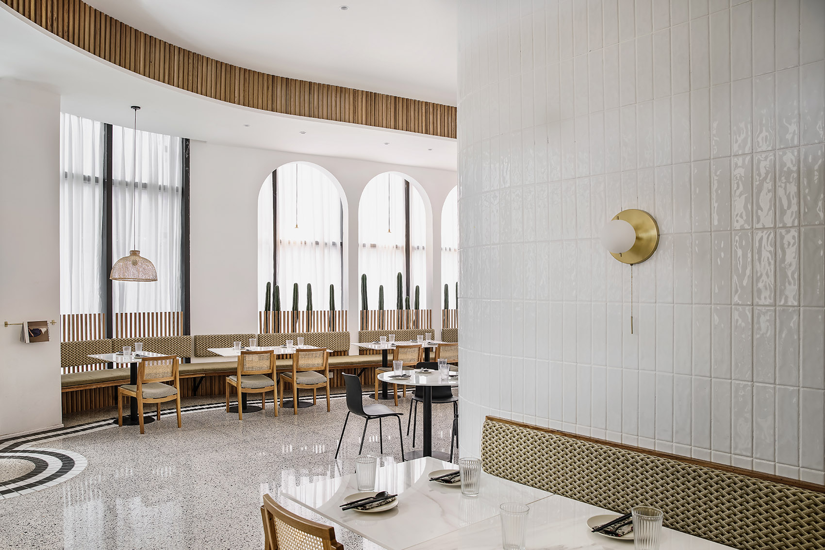 簡約風格美食店裝修設計-第1張圖片-上海古都建筑設計集團