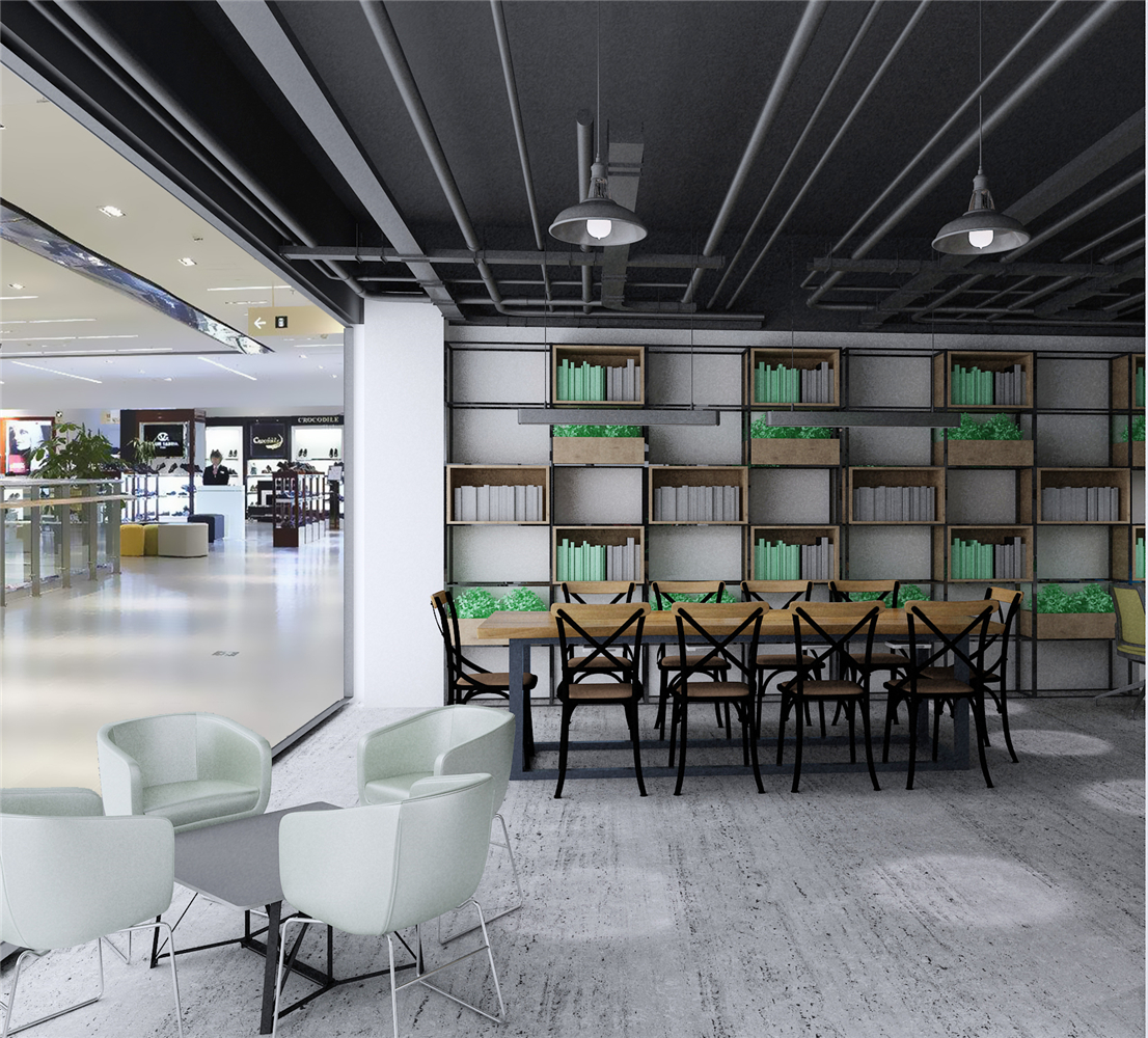 工業風服裝店裝修設計-第2張圖片-上海古都建筑設計集團