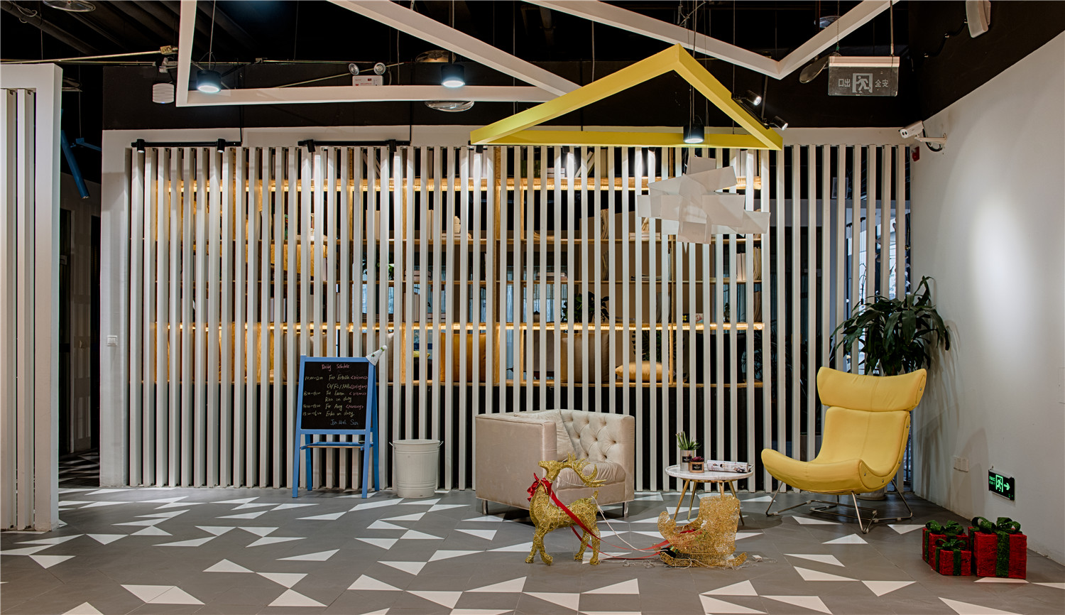 黃浦區漢語教育機構裝修設計-第2張圖片-上海古都建筑設計集團