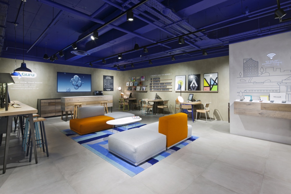 工業風格手機店裝修設計-第2張圖片-上海古都建筑設計集團