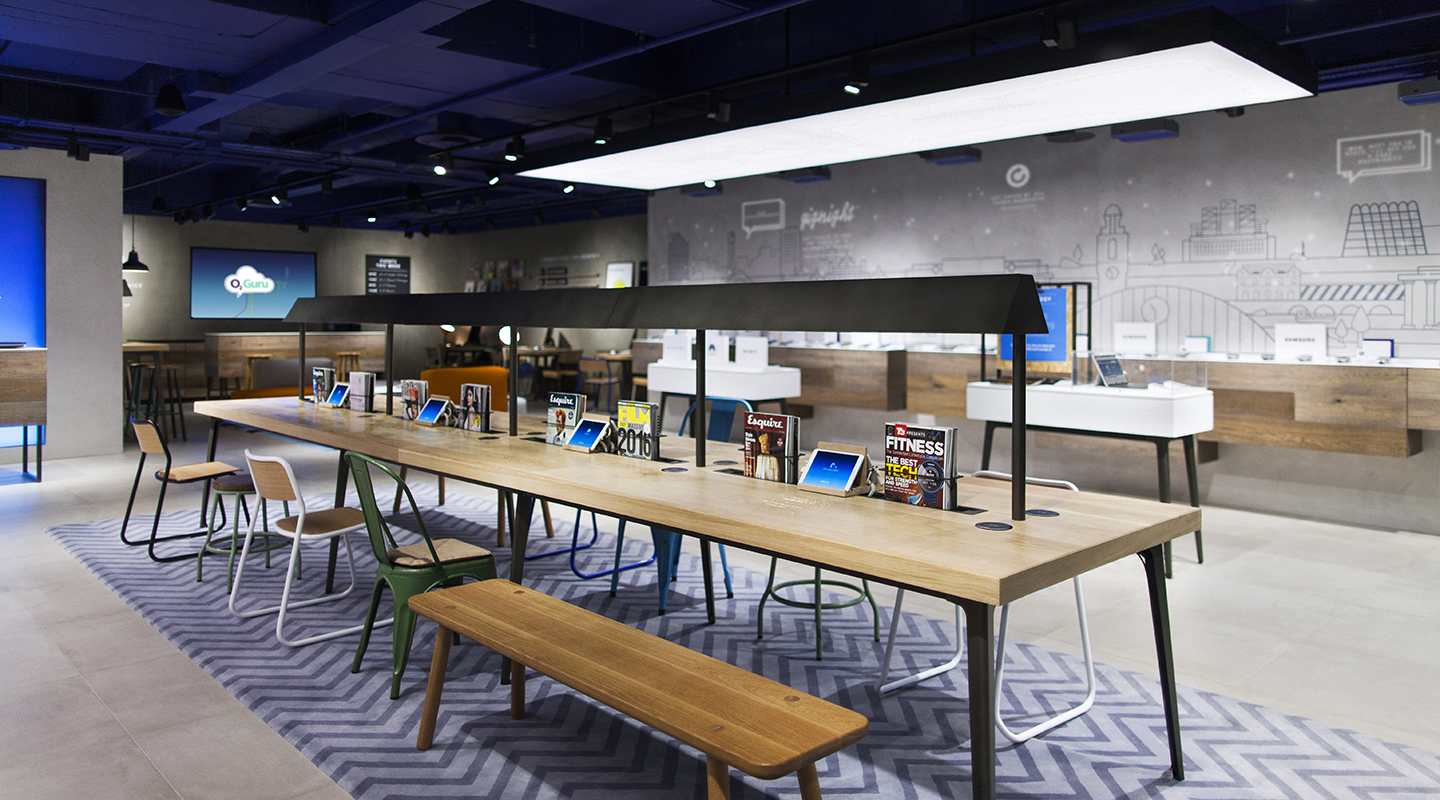 工業風格手機店裝修設計-第4張圖片-上海古都建筑設計集團