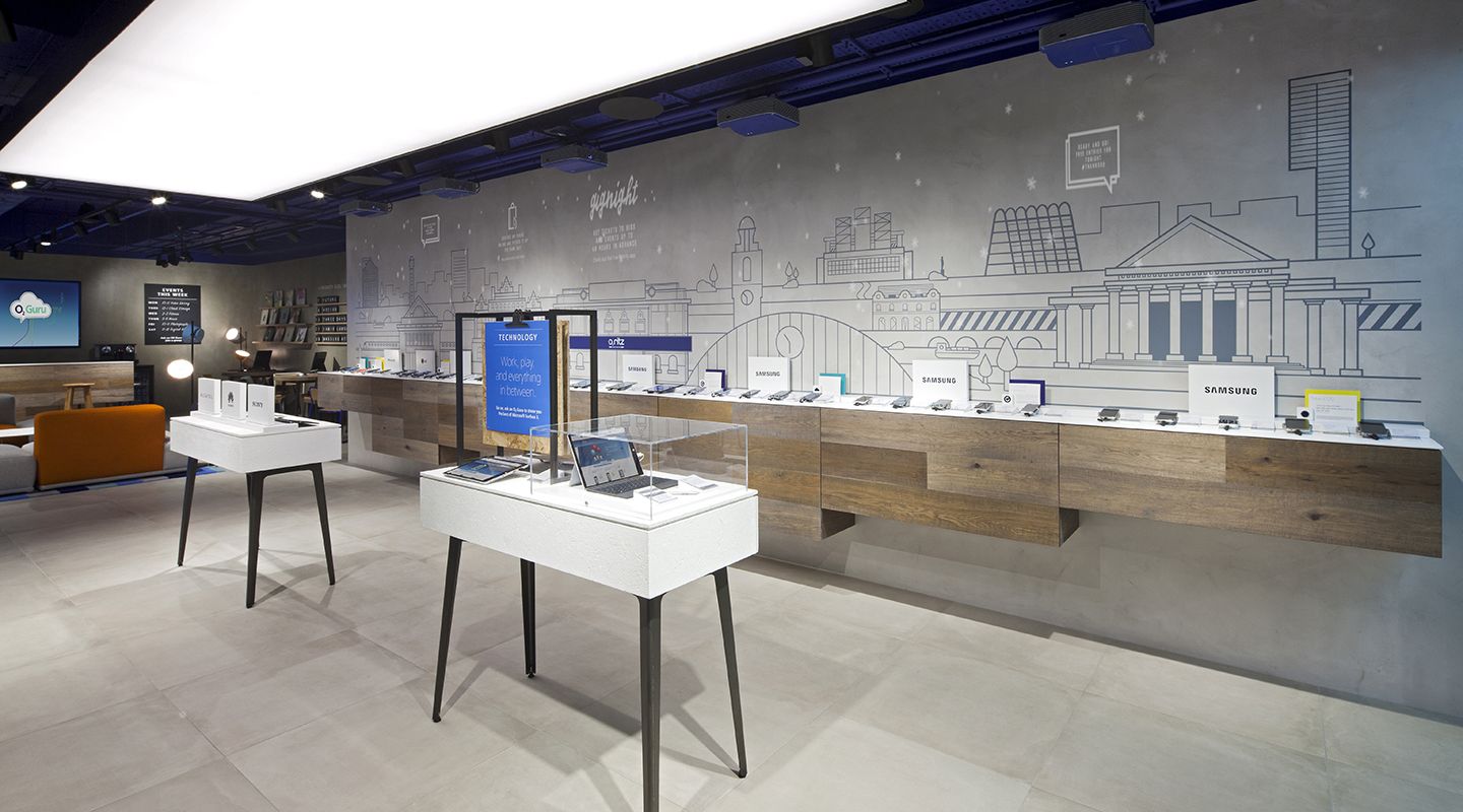 工業風格手機店裝修設計-第7張圖片-上海古都建筑設計集團