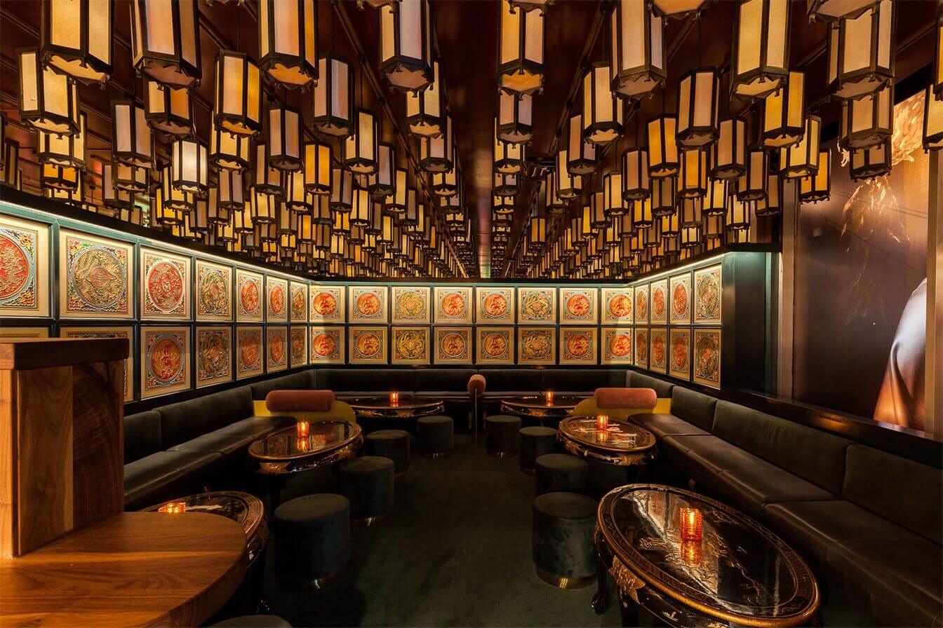 港式工業風酒樓餐廳裝修設計-第3張圖片-上海古都建筑設計集團