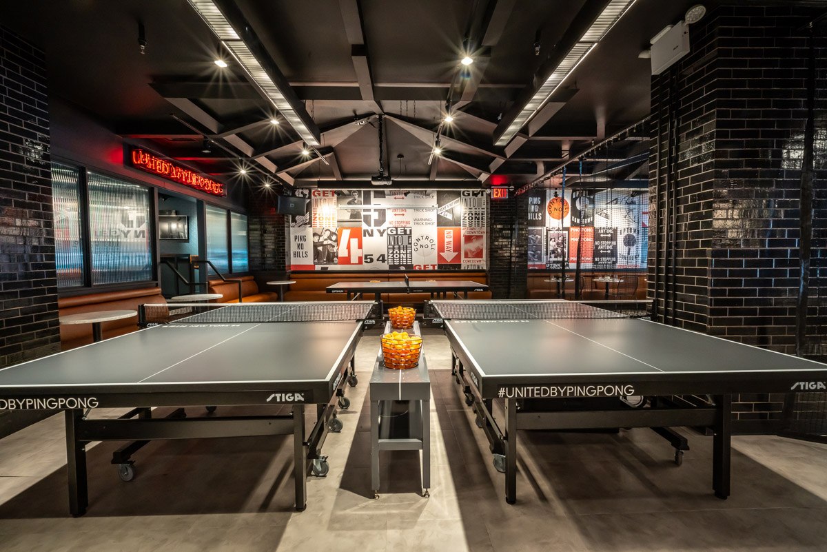 復古工業風乒乓球館裝修設計-第2張圖片-上海古都建筑設計集團