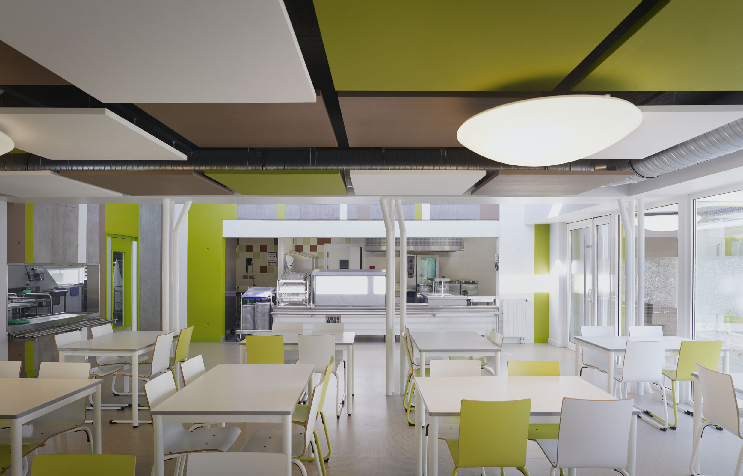 開闊大學食堂裝修設計-第4張圖片-上海古都建筑設計集團