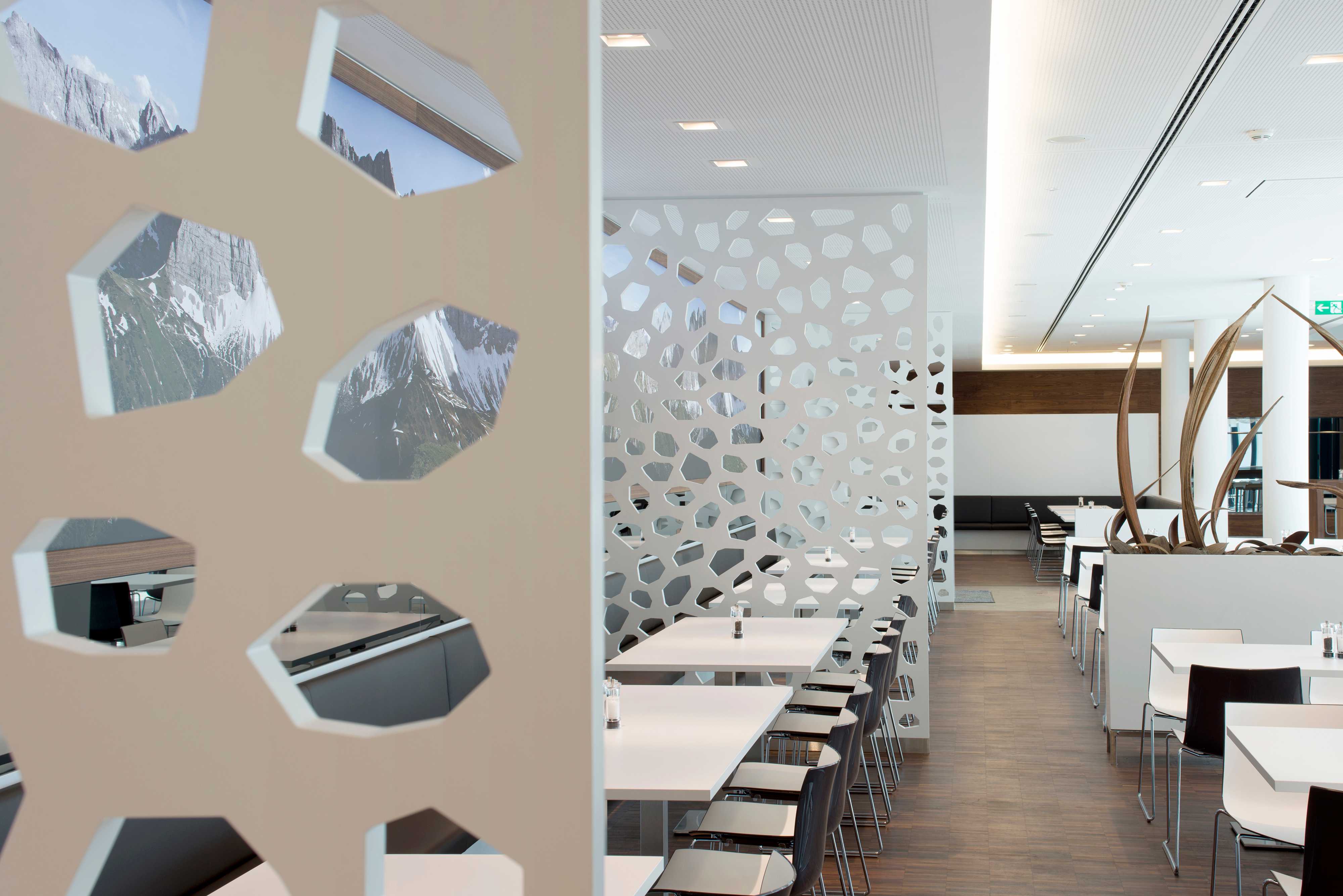 辦公樓食堂裝修設計效果圖-第3張圖片-上海古都建筑設計集團