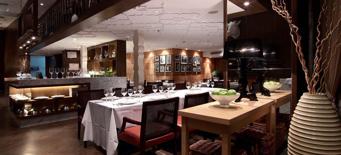 高端西式自助餐廳裝修設計-第2張圖片-上海古都建筑設計集團