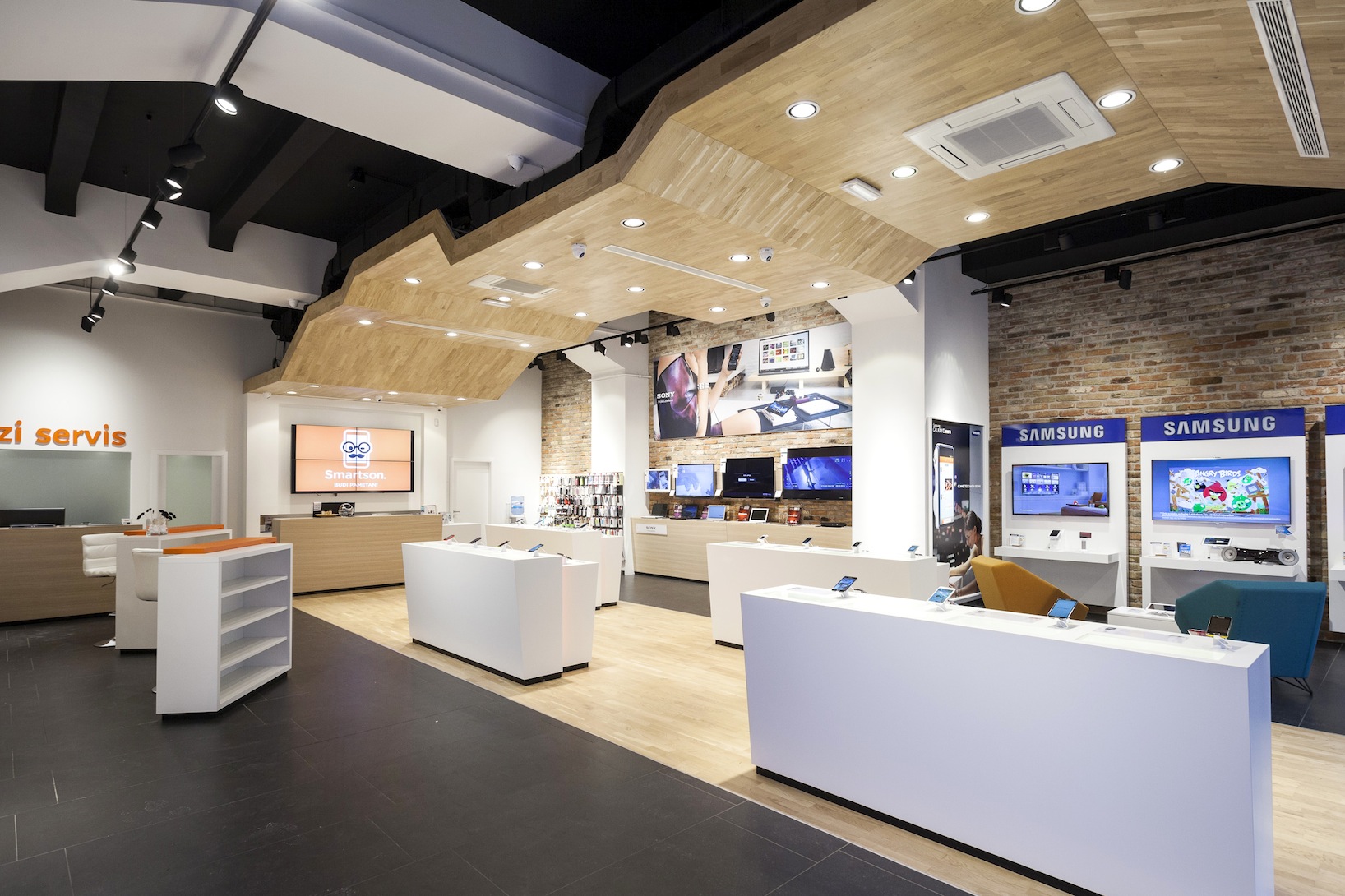 現(xiàn)代科技手機(jī)營業(yè)廳裝修設(shè)計(jì)-第4張圖片-上海古都建筑設(shè)計(jì)集團(tuán)