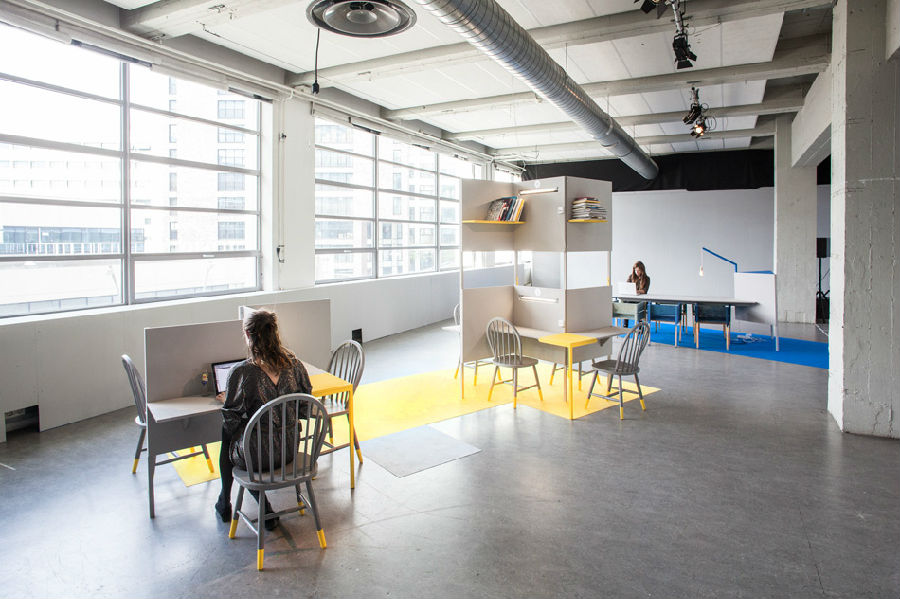 大型簡約工業風辦公室裝修設計-第13張圖片-上海古都建筑設計集團