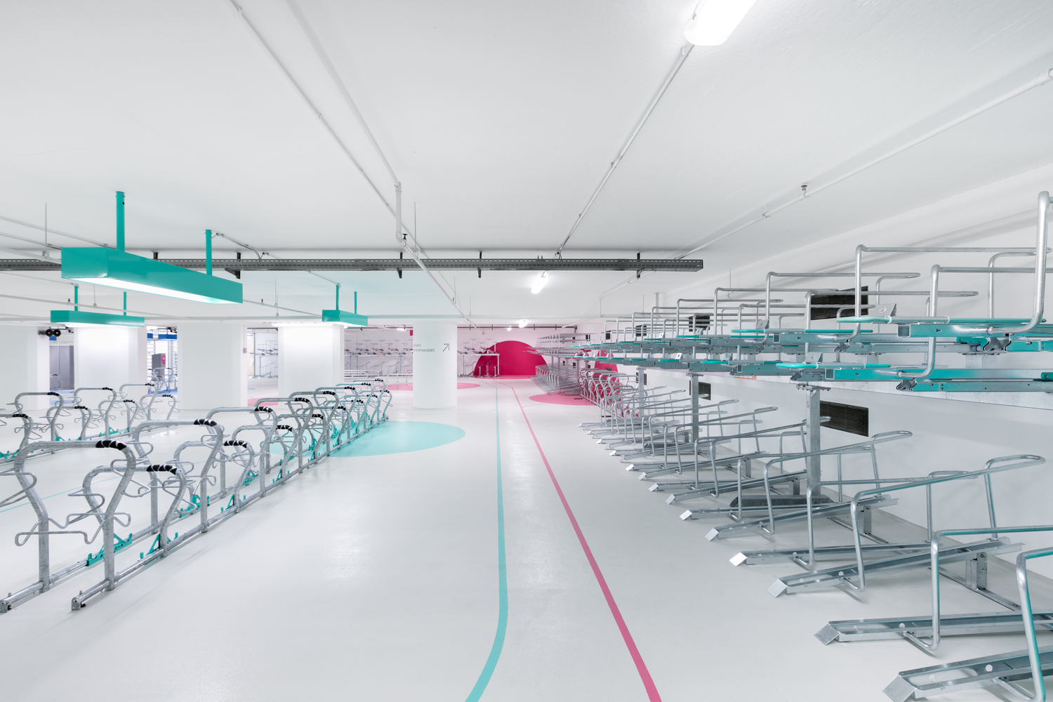 現代簡約自行車停車場裝修設計-第4張圖片-上海古都建筑設計集團