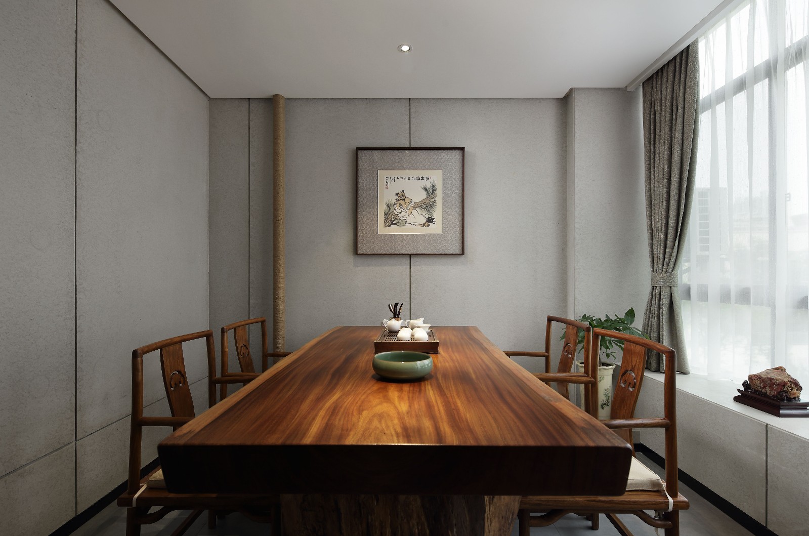 現(xiàn)代新式茶樓裝修設(shè)計-第3張圖片-上海古都建筑設(shè)計集團