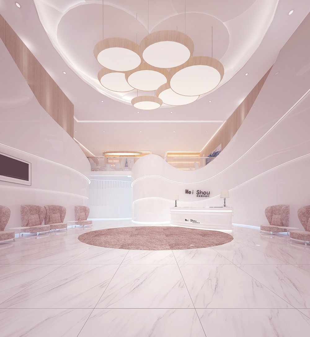 現代時尚風格美容院裝修設計-第5張圖片-上海古都建筑設計集團
