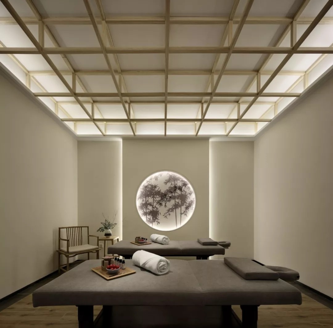 中式復古美容院裝修設計-第1張圖片-上海古都建筑設計集團