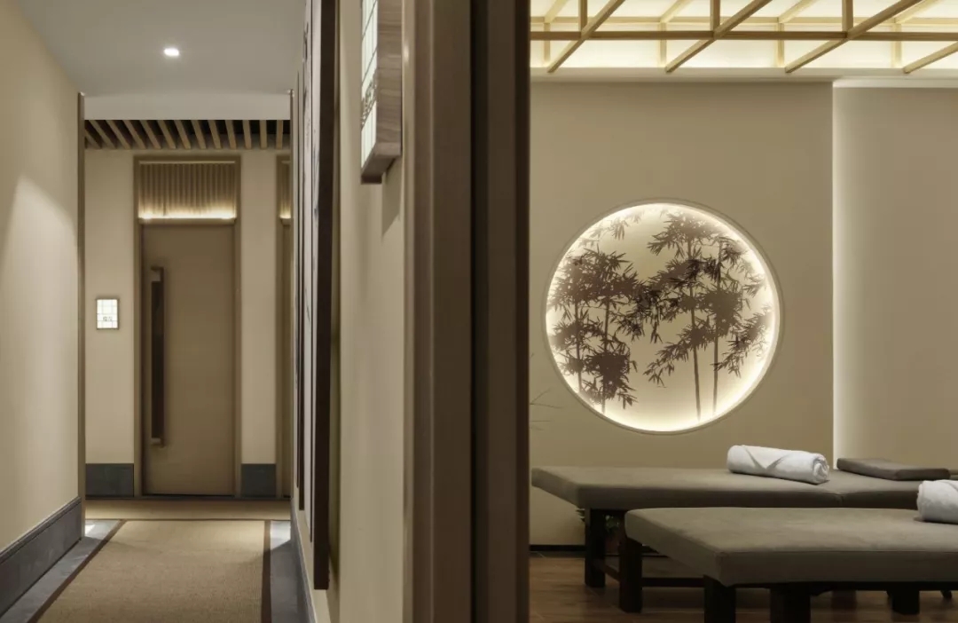 中式復古美容院裝修設計-第3張圖片-上海古都建筑設計集團