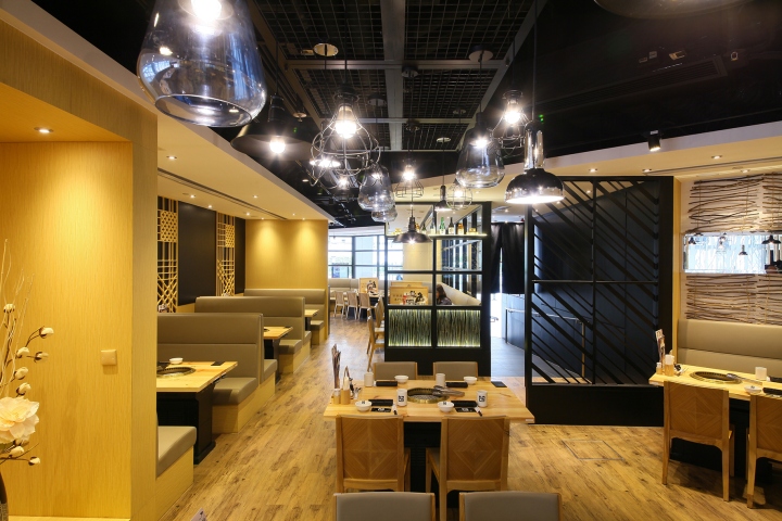 簡約日式燒烤店裝修設計-第5張圖片-上海古都建筑設計集團