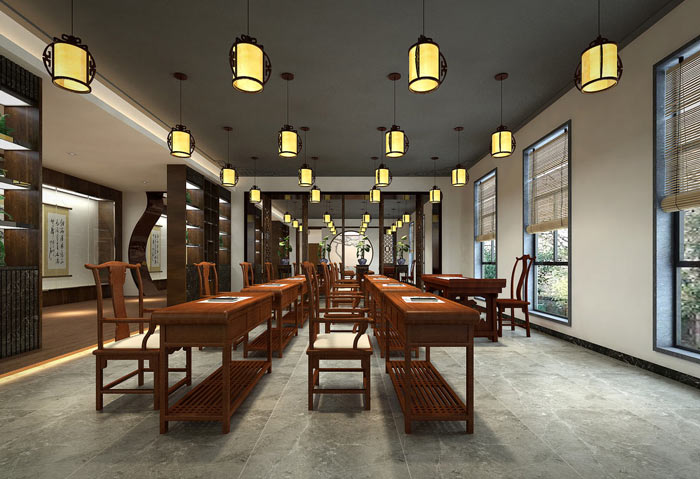 漢字書法培訓機構裝修設計-第1張圖片-上海古都建筑設計集團