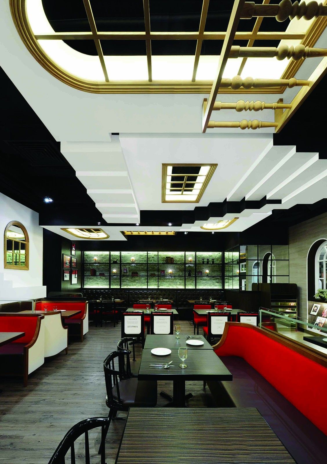 浦東新區法式時尚餐廳裝修設計-第5張圖片-上海古都建筑設計集團