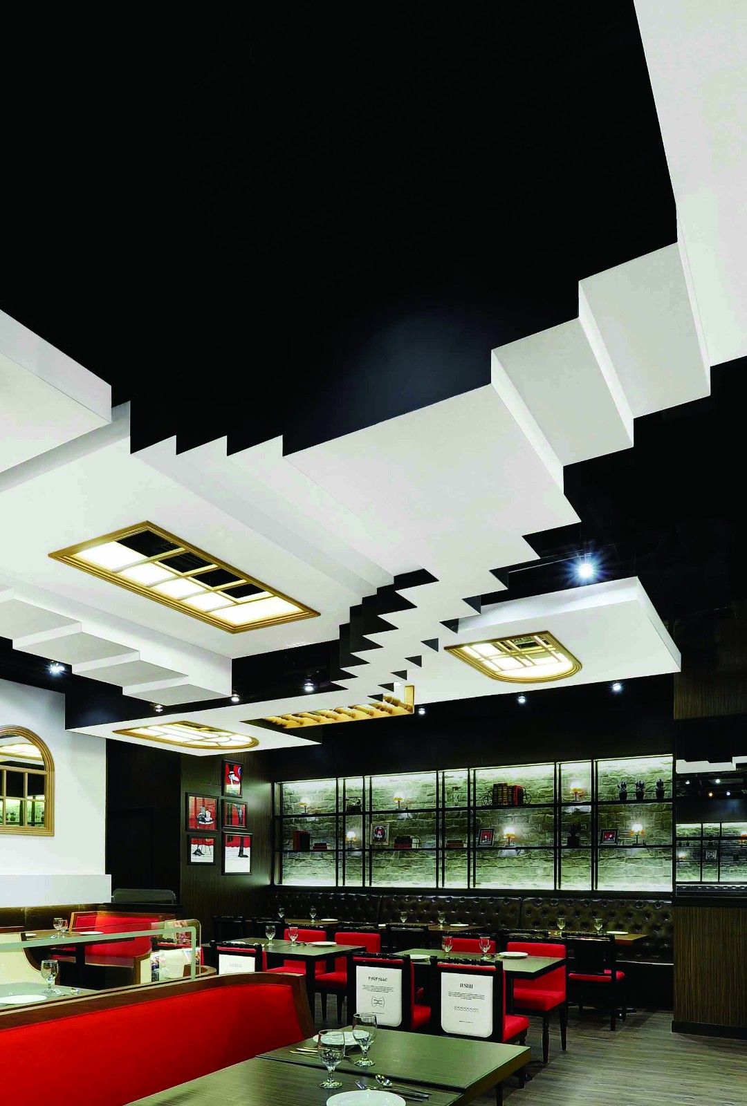 浦東新區法式時尚餐廳裝修設計-第4張圖片-上海古都建筑設計集團