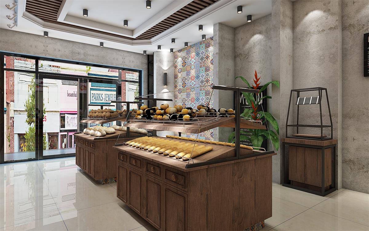 西式精品面包店裝修設(shè)計-第3張圖片-上海古都建筑設(shè)計集團