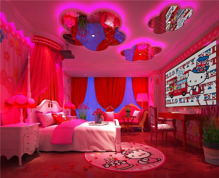 個性情侶主題酒店裝修設計-第3張圖片-上海古都建筑設計集團