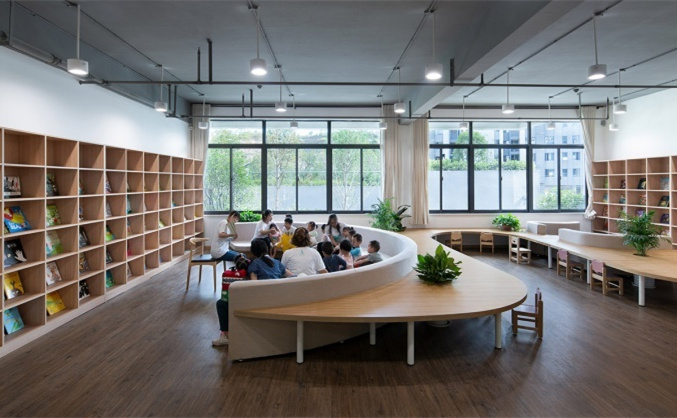 早教中心培訓班裝修設計-第4張圖片-上海古都建筑設計集團