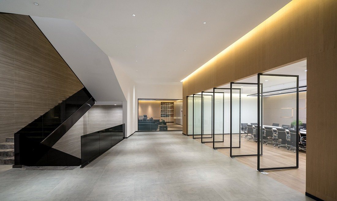 時尚簡約風格辦公室裝修設計-第2張圖片-上海古都建筑設計集團